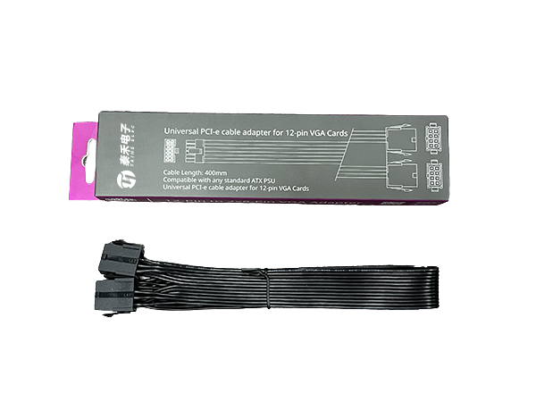 PCI-e_Cable_12P转PCI8P母壳